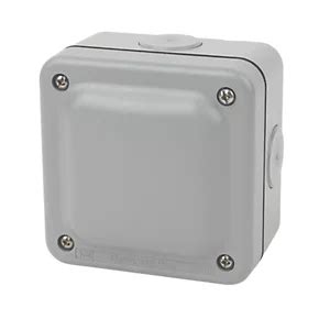 outside wall electrical box|screwfix weatherproof electrical box.